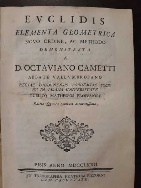 Euclidis elementa geometrica novo ordine, ac methodo demonstrata