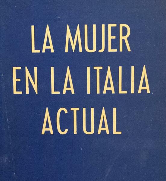 La mujer en la Italia actual