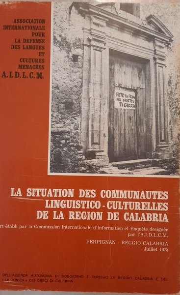 La situation des communautes linguistico-culturelles de la region de Calabria