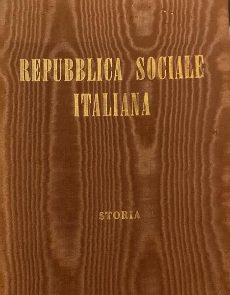 Repubblica sociale italiana. Storia