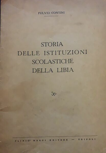 Storia delle istituzioni scolastiche della Libia