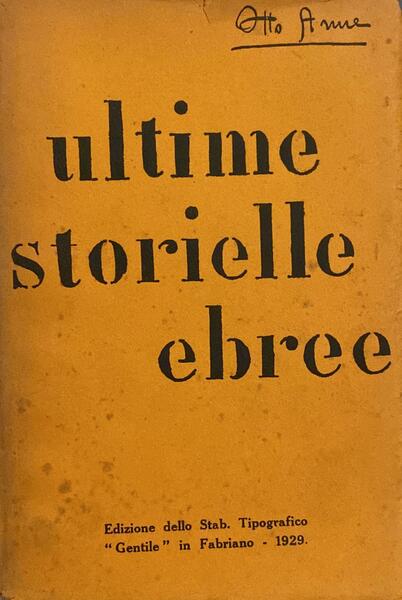 Ultime storielle ebree