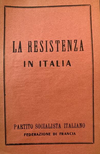 La resistenza in Italia