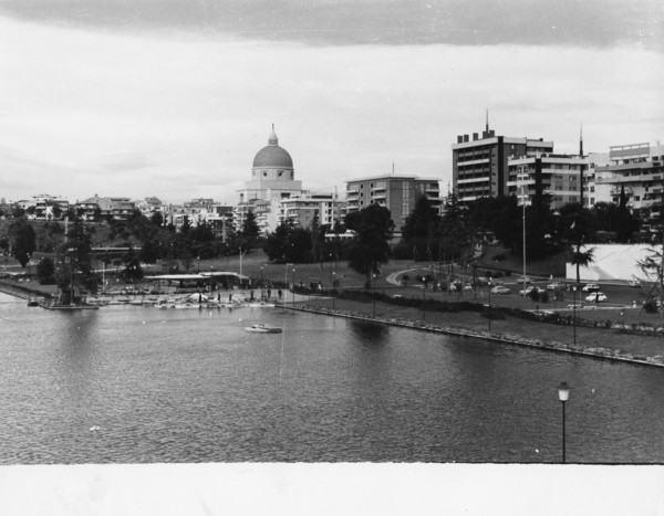 Roma, Laghetto dell'Eur,vista generale