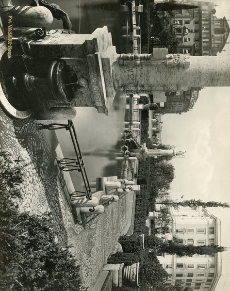 Roma Il giardino di Piazza Mazzini