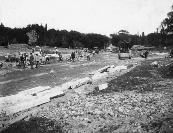 Roma, lavori al Circo Massimo