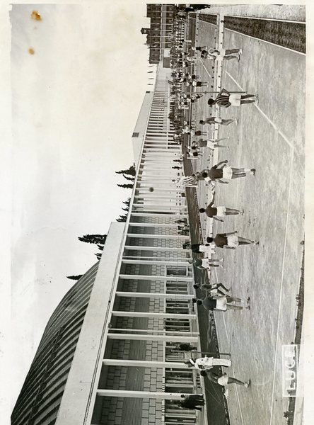 Roma, L'apertura del villaggio balneare al Circo Massimo