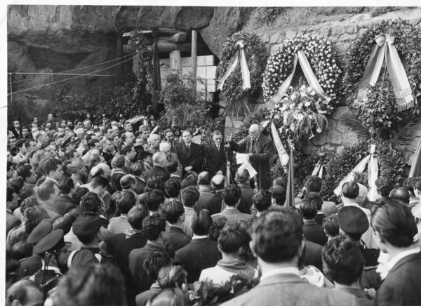 Roma, celebrazione per l'anniversario delle Fosse Ardeatine