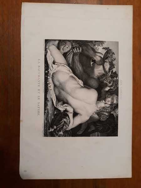 La Bacchante et le Satyre