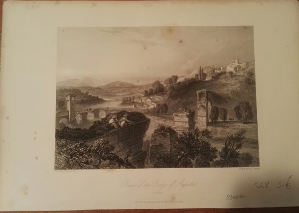 Narni: Ruins of the Bridge of Augustus (Veduta delle rovine …