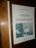 Pensieri e testimonianze