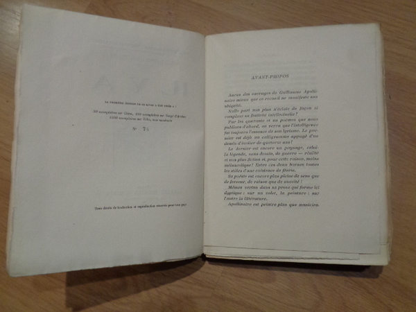 Il y a. Préface de Ramon Gomez de La Serna.