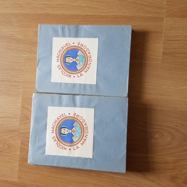 La Mandragore. Introduction de Jacques Isolle -Traduction de J.-V. Peries. …