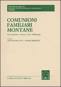 Comunioni familiari montane