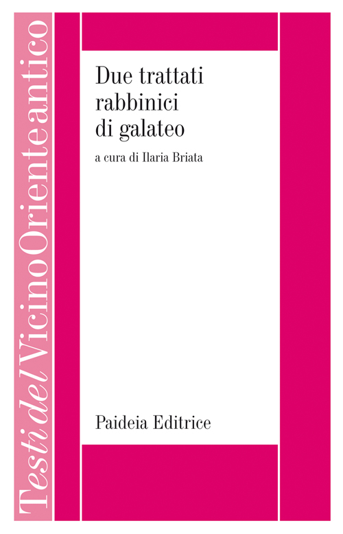 Due trattati rabbinici di galateo