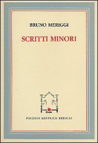 Scritti minori