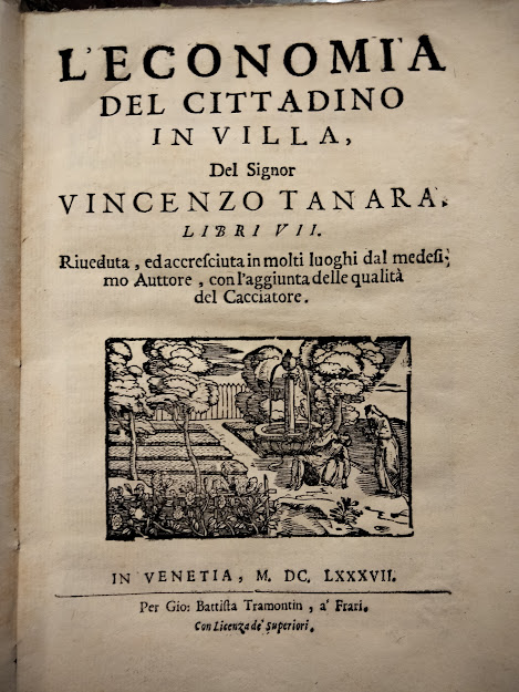 L'Economia del Cittadino in Villa. Libri VII. Riveduta ed accresciuta …