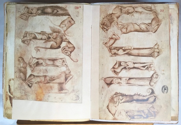 Taccuino di disegni di Giovannino de’ Grassi (Sketchbook of Giovannino …