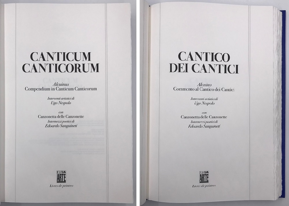 Cantico dei Cantici (Canticum Canticorum)