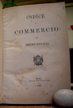 CODICE DI COMMERCIO DEL REGNO D'ITALIA