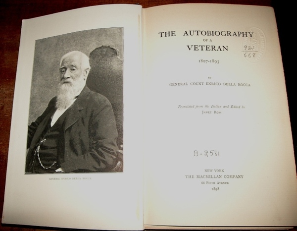 THE AUTOBIOGRAPHY OF A VETERAN 1807 - 1893