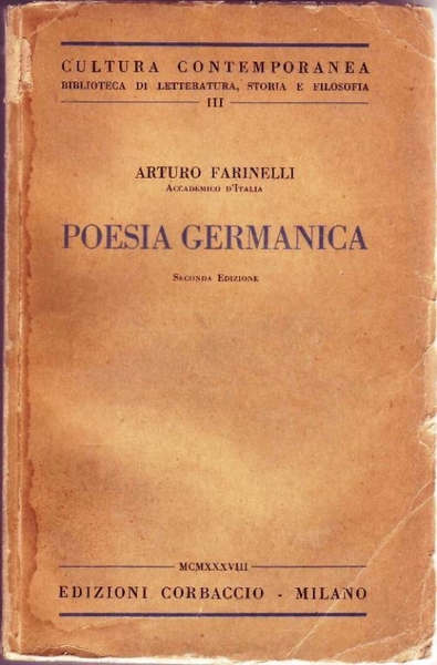 POESIA GERMANICA