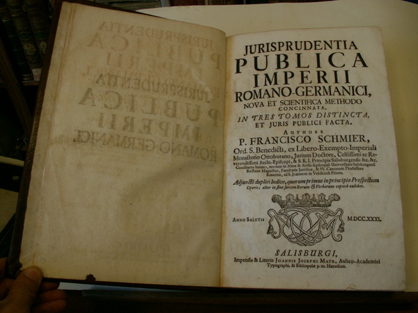 JURISPRUDENTIA PUBLICA IMPERII ROMANO GERMANICI nova et scientifica methodo concimmata …