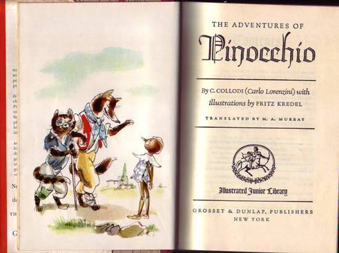 THE ADVENTURES OF PINOCCHIO by C. Collodi (Carlo Lorenzini) with …