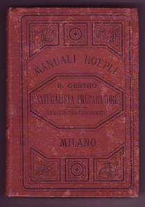 MANUALE DEL NATURALISTA PREPARATORE (IMBALSAMATORE TASSIDERMISTA)