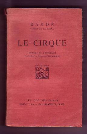 LE CIRQUE. Premire chronique officielle du cirque avec une illustration …