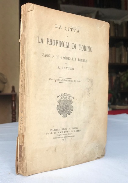 LA CITTA' E LA PROVINCIA DI TORINO. Saggio di Geografia …