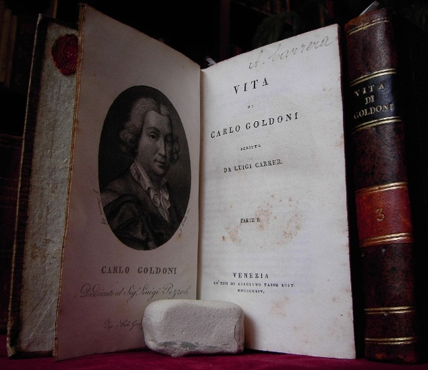 SAGGI SU LA VITA E LE OPERE DI CARLO GOLDONI …