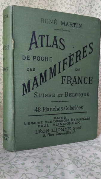 ATLAS DE POCHE DES MAMMIFERES de la France, de la …