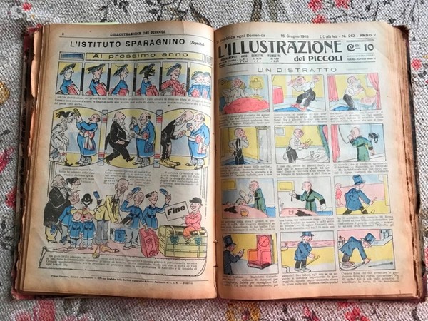 L'ILLUSTRAZIONE DEI PICCOLI. Annata completa per il 1918 (Anno V)