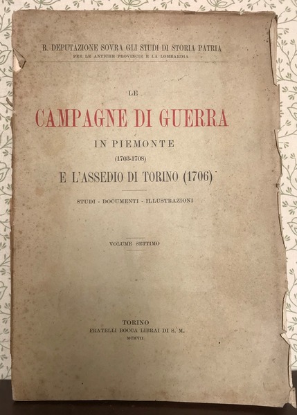 VITA TORINESE DURANTE LASSEDIO (1703 - 1707)