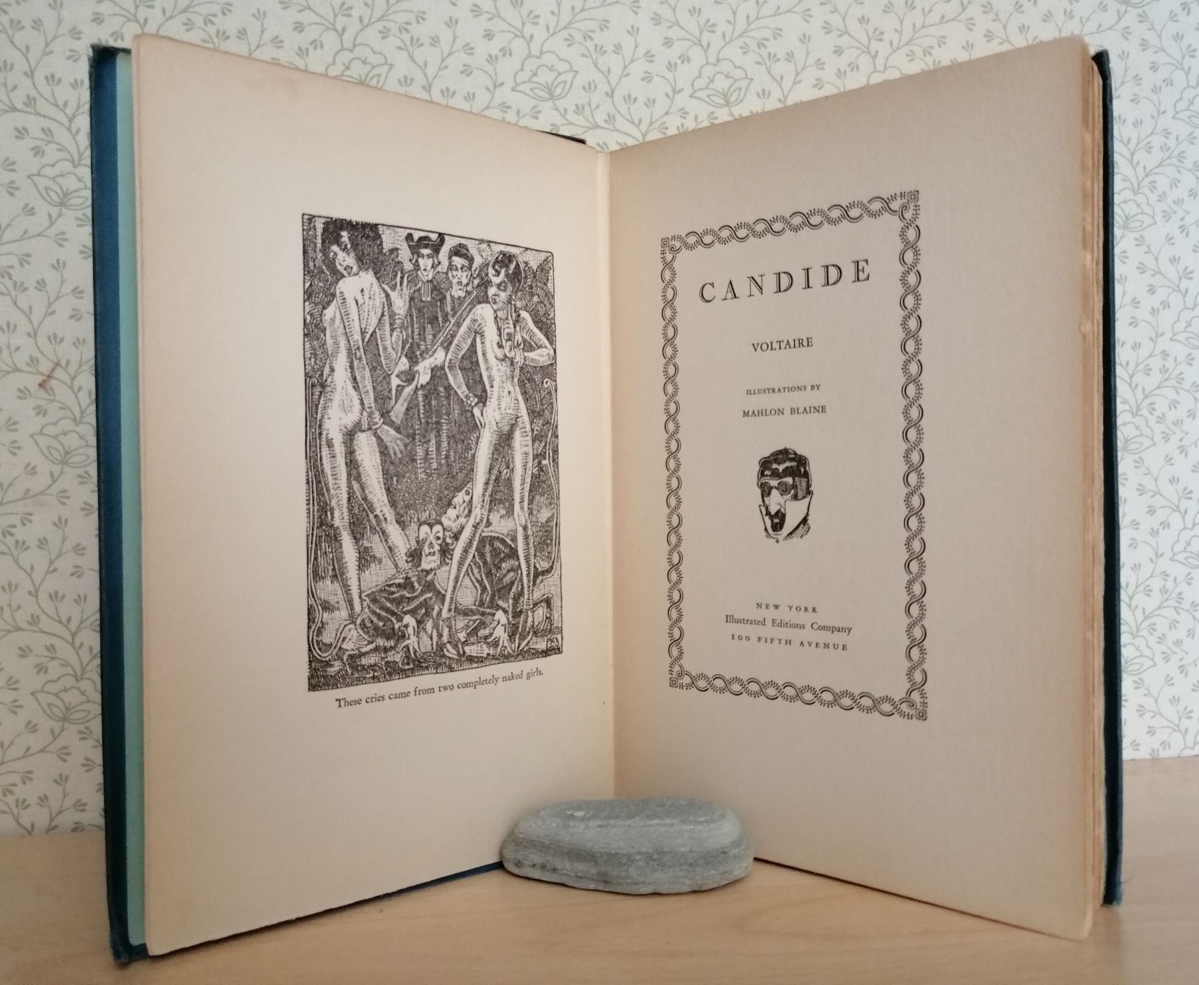 CANDIDE. Illustrations by Mahlon Blaine.