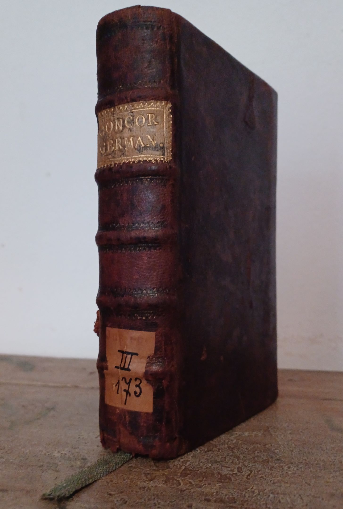 CONCORDATA NATIONIS GERMANICAE INTEGRA, VARIIS ADDITAMENTIS ILLUSTRATA. (TOMUS PRIMUS, SECUNDUS)