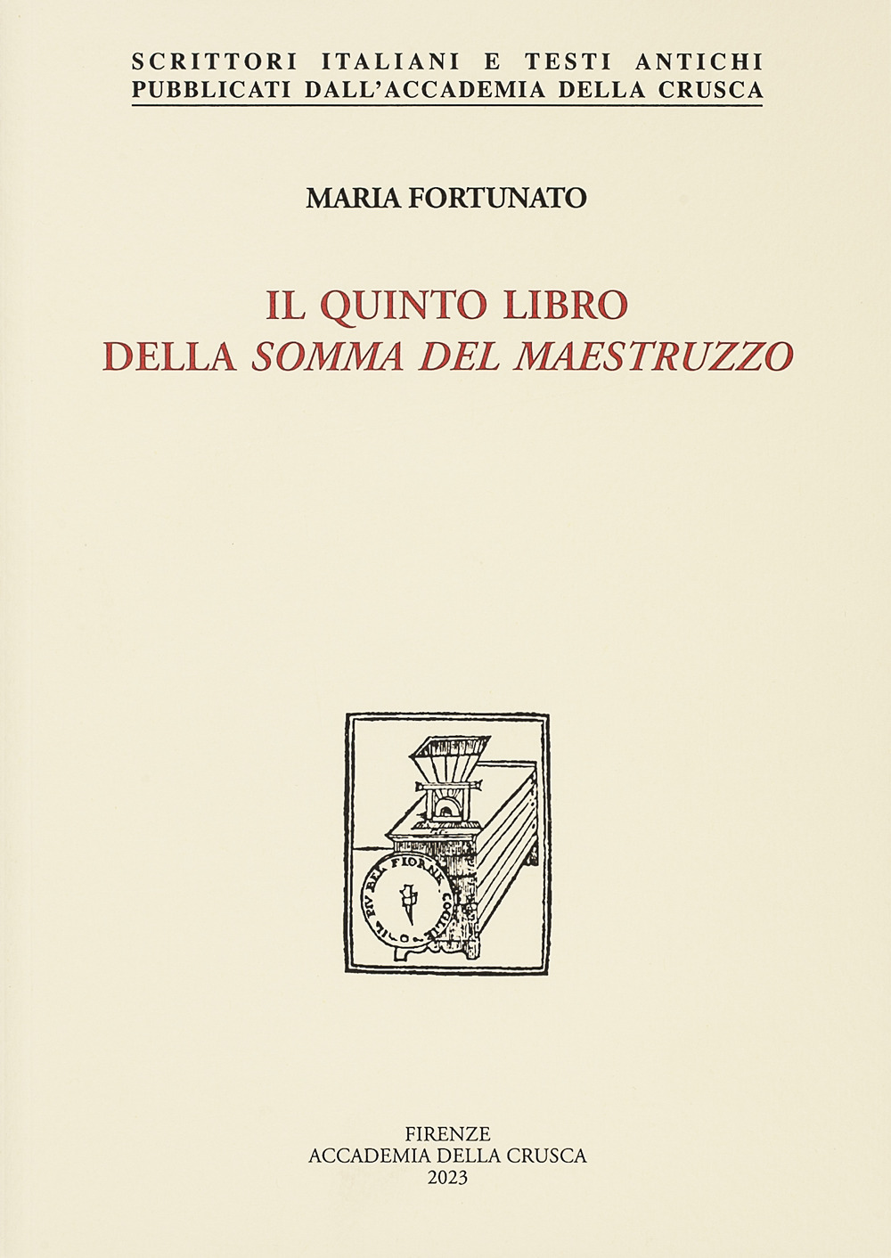 Il quinto libro della Somma del Maestruzzo