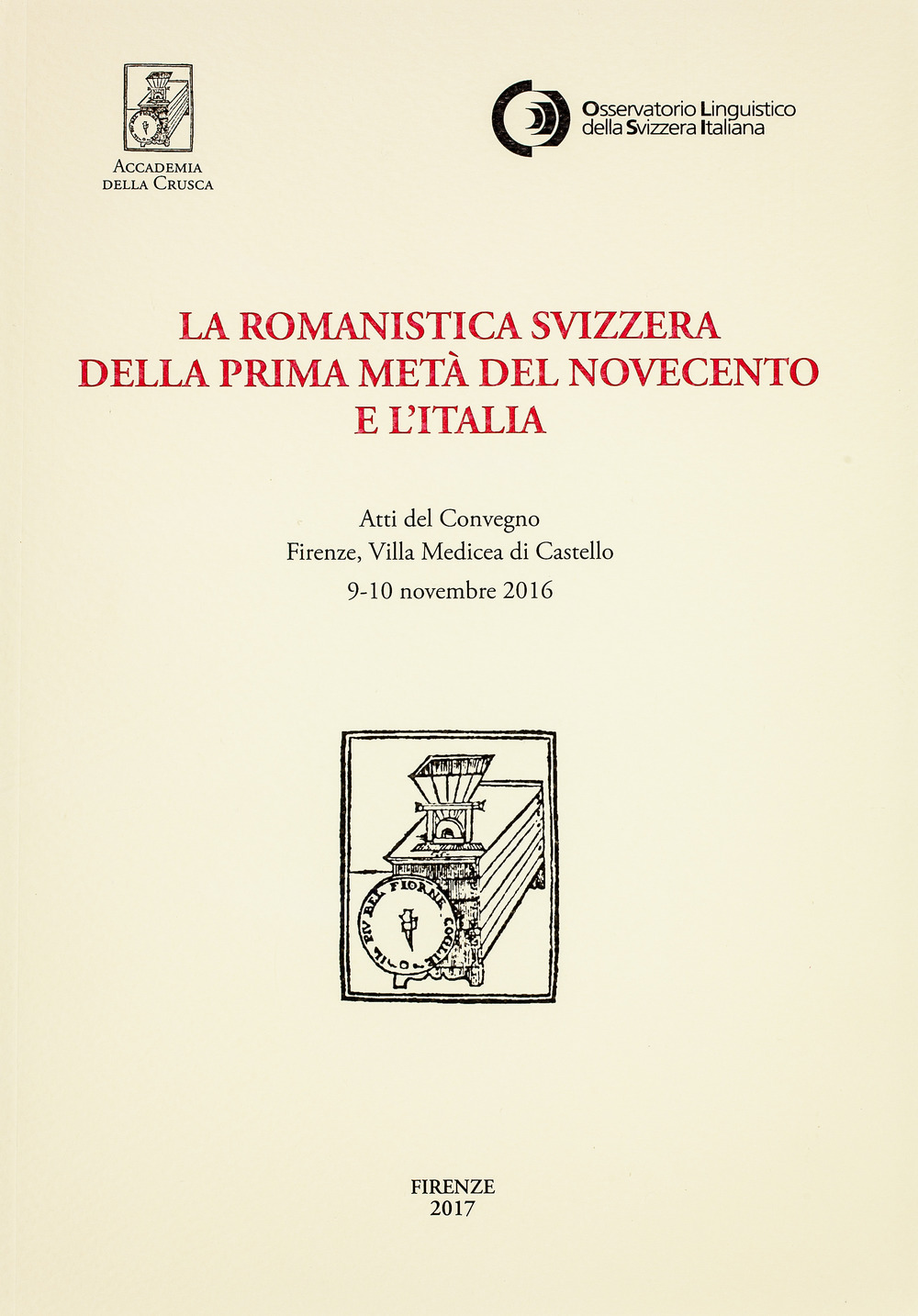 La romanistica svizzera della prima metà del Novecento e l'Italia. …