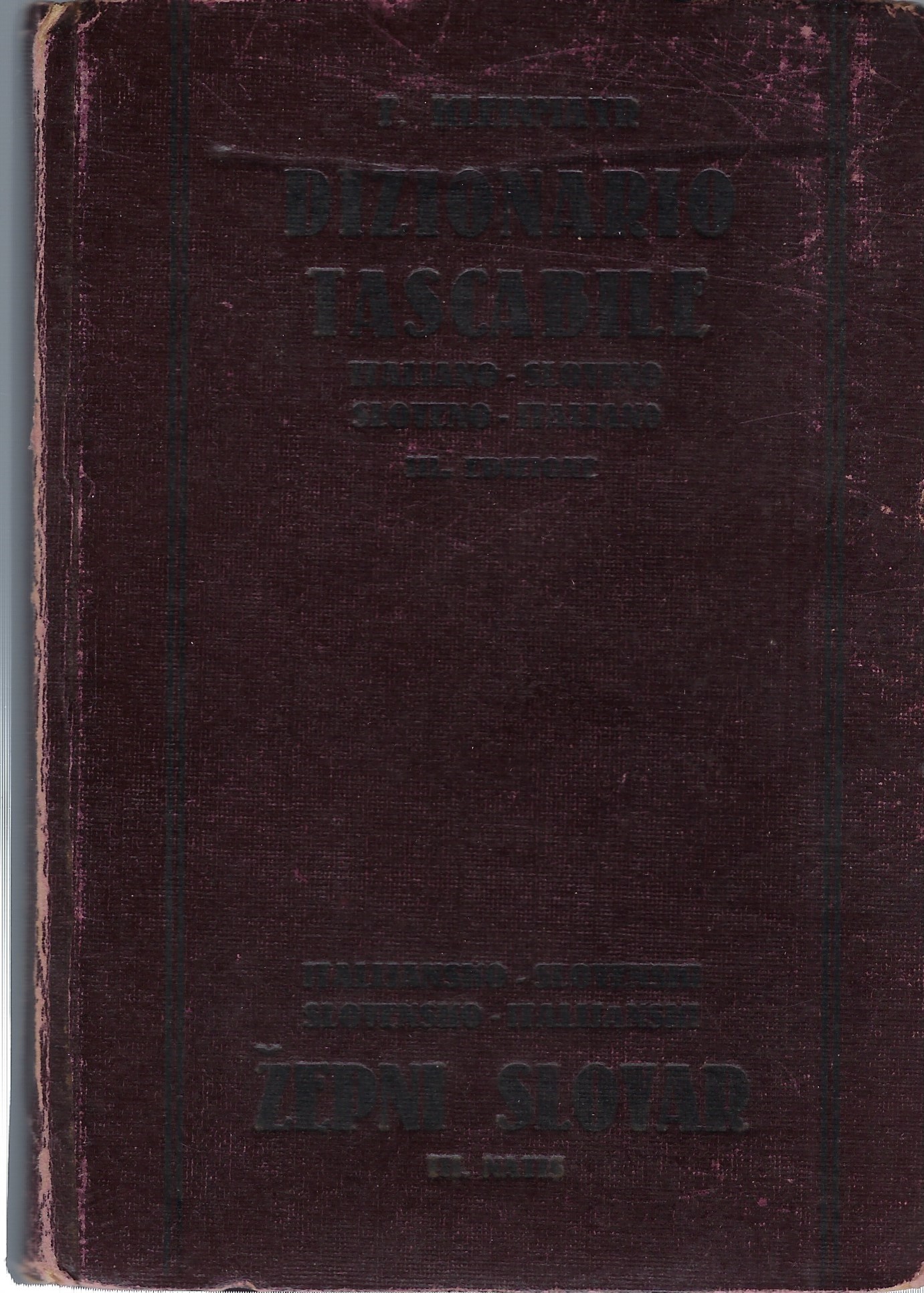 Dizionario tascabile ital-sloveno e slov-italiano