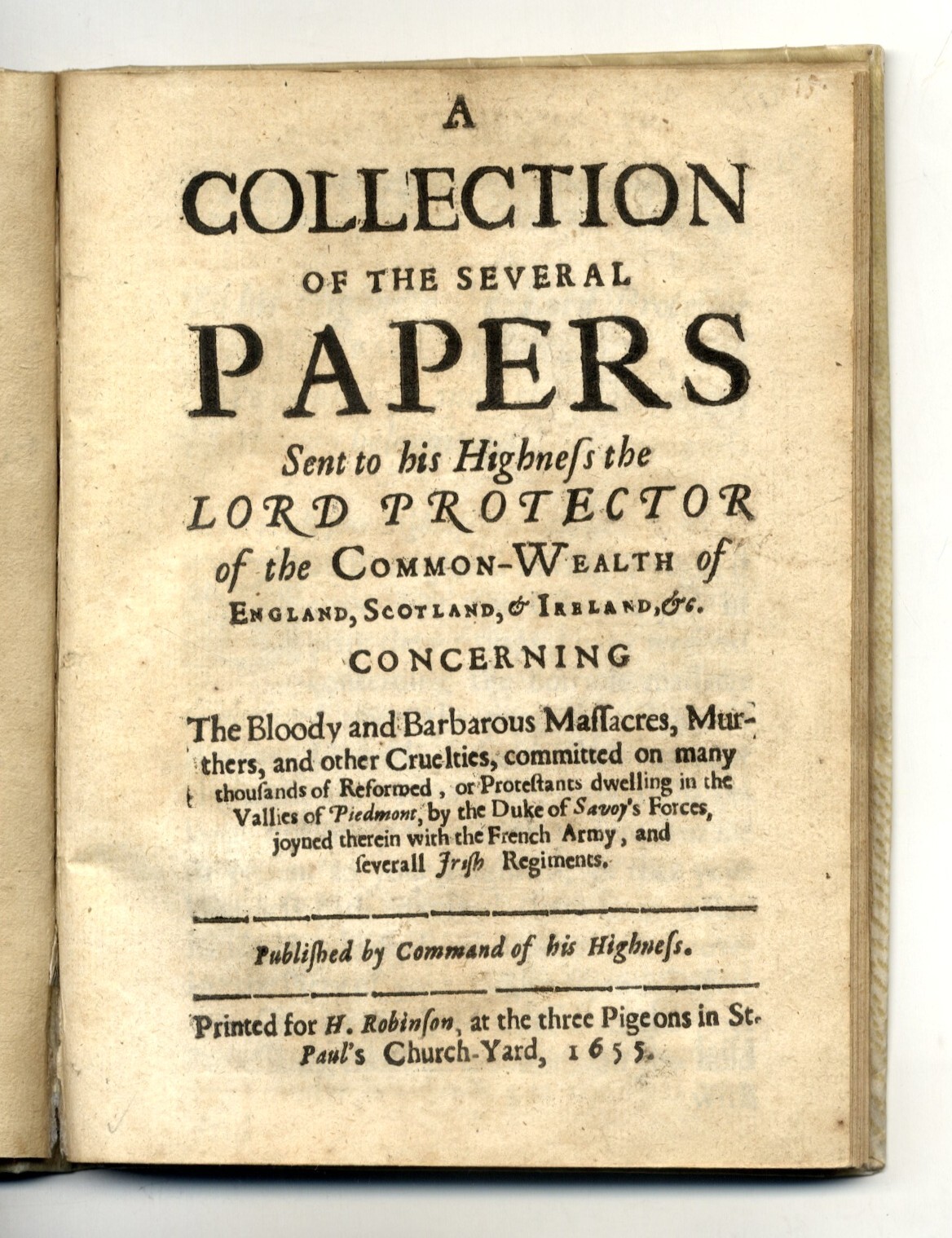 A collection of the several papers sent to ... the …