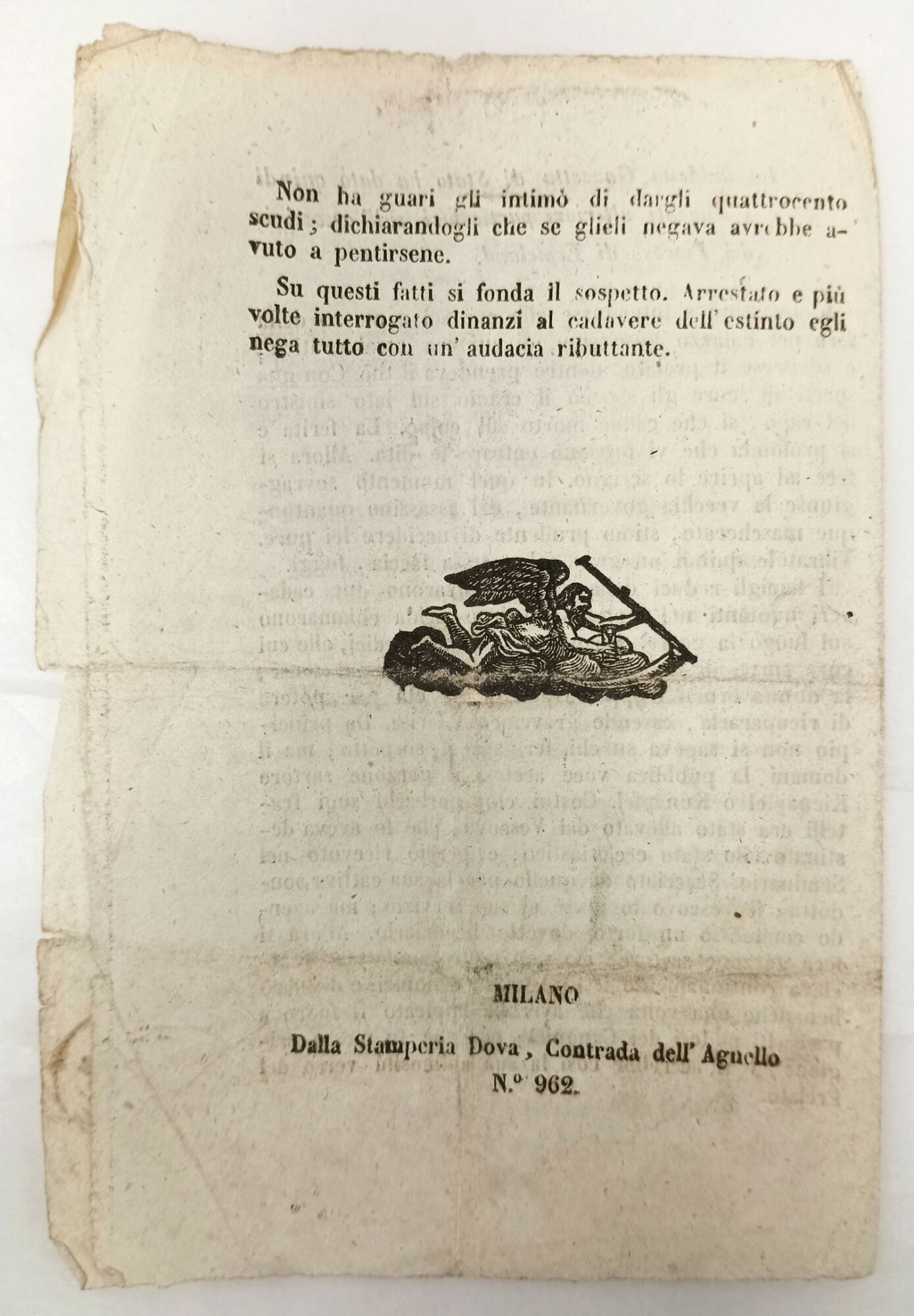 ACCADUTO IN PRUSSIA - La Gazzetta di Satto Prussiana ha …