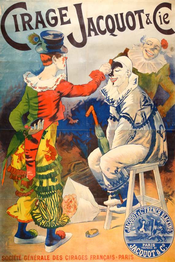 Affiche originale - Cirage Jacquot &amp;amp; Cie.