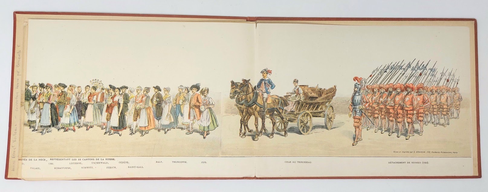 Album officiel F&amp;ecirc;te des Vignerons Vevey 1889 5-9 ao&amp;ucirc;t&amp;lrm;