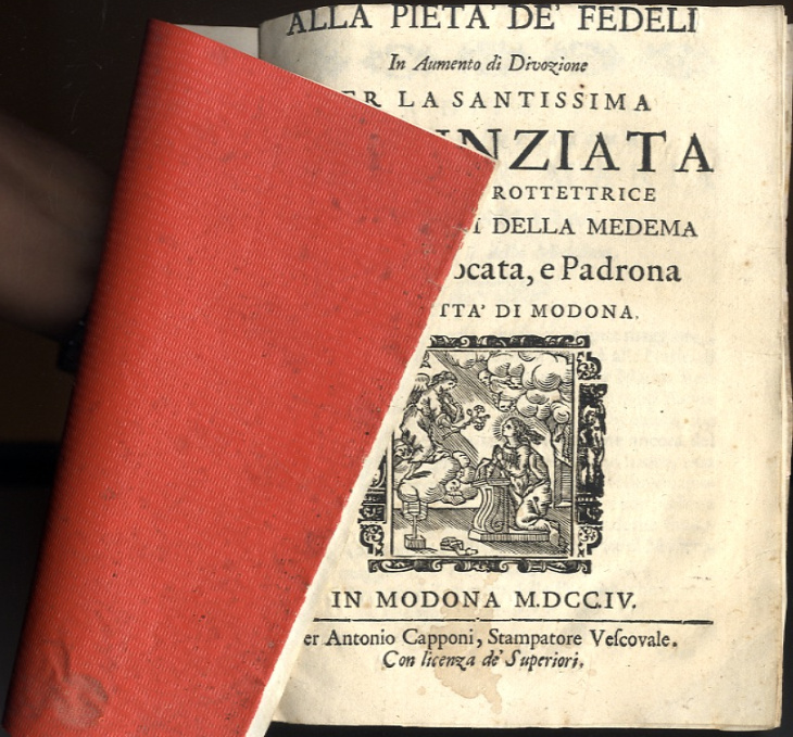 ALLA PIETA’ DE’ FEDELI ….per la Santissima Annunziata...