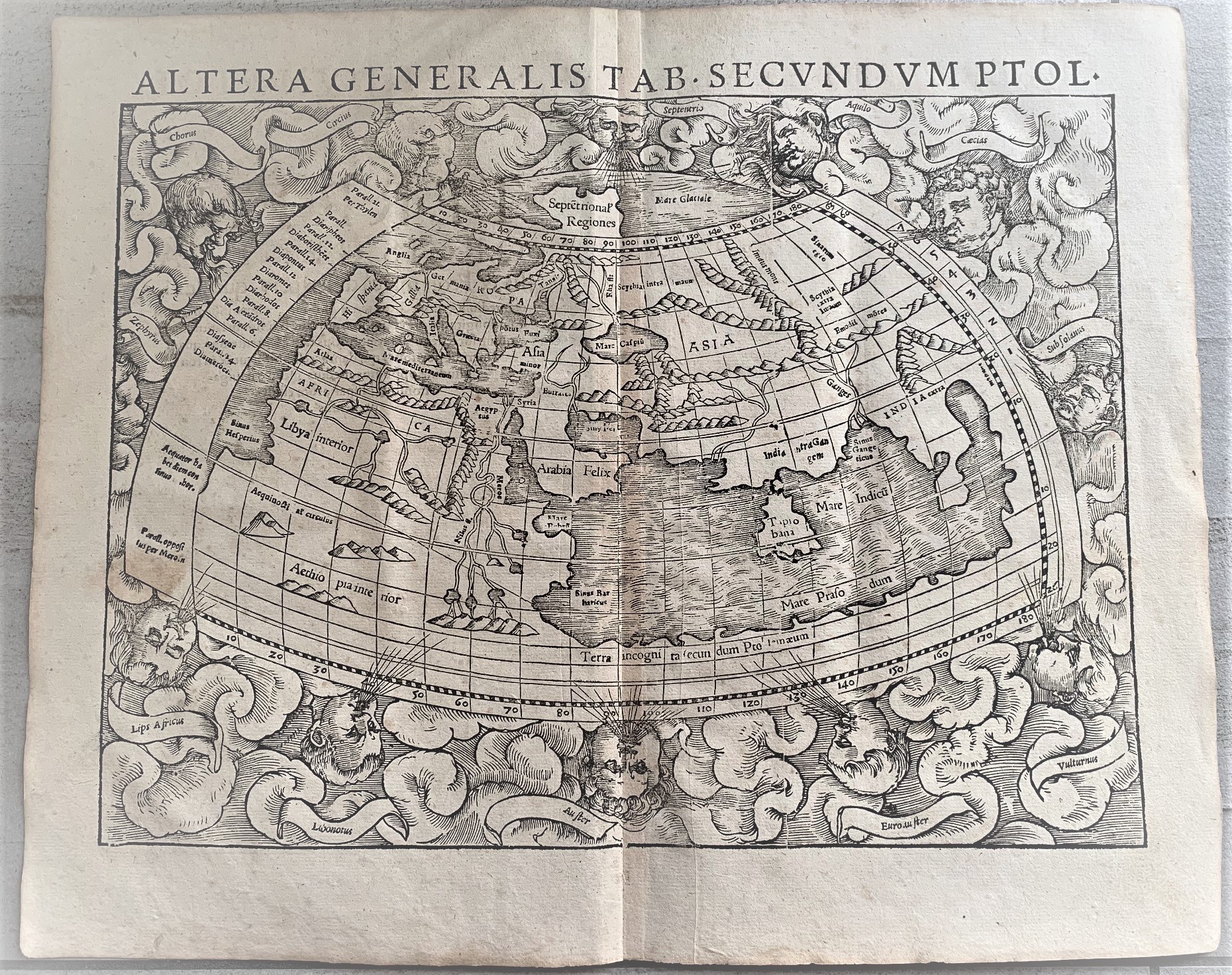 Altera generalis tab. secundum Ptol.