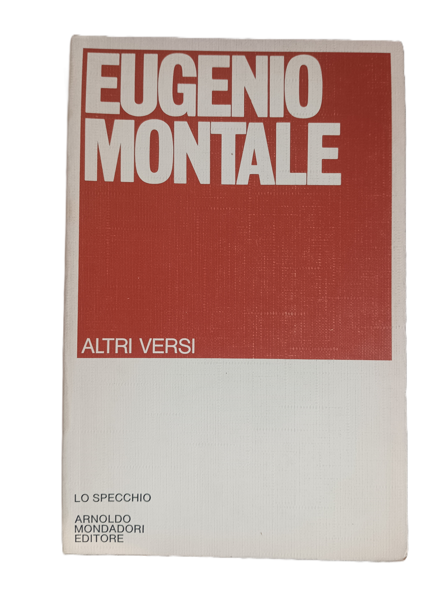Altri versi.
