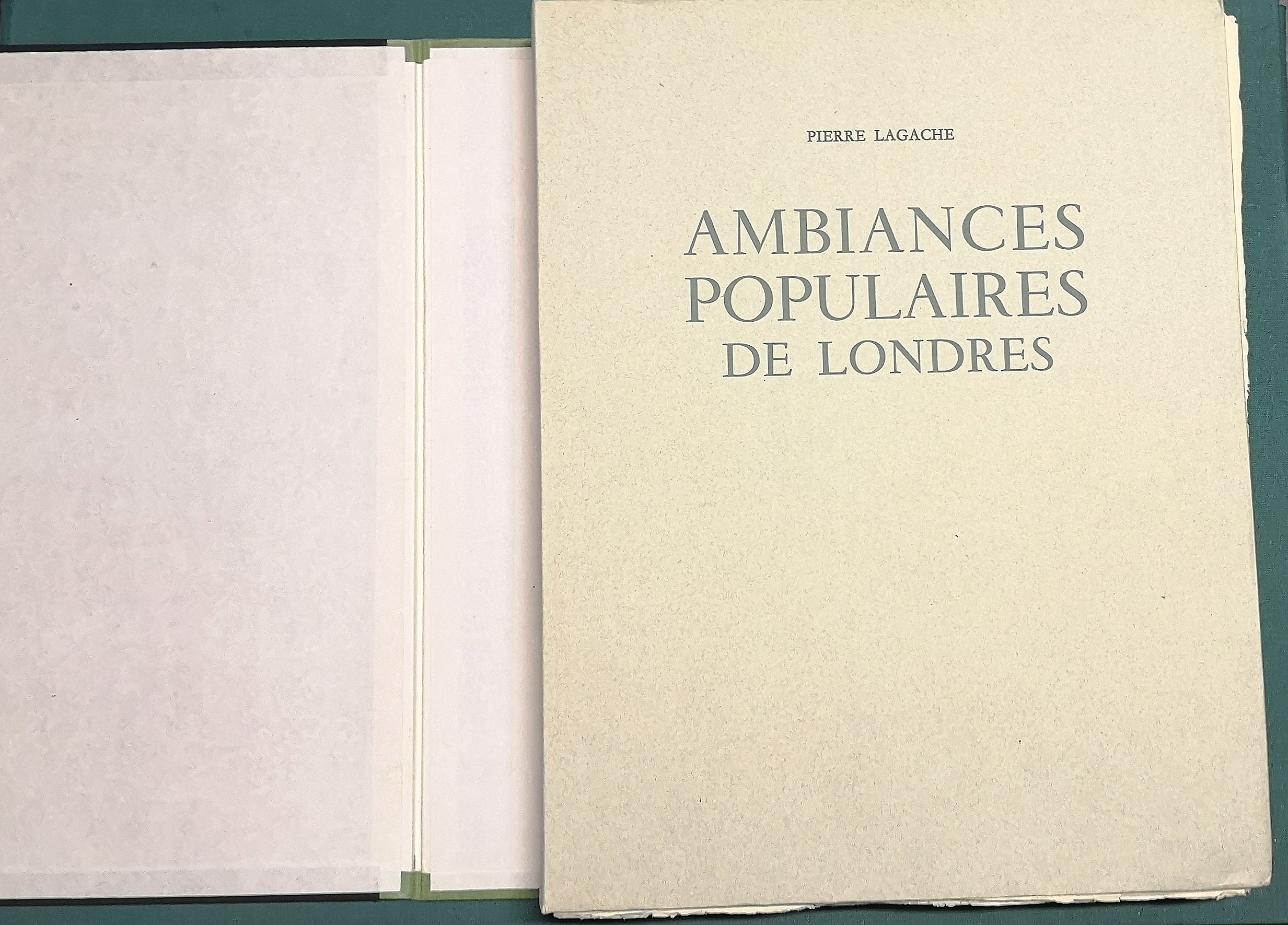 Ambiances populaires de Londres. Treente eaux-fortes originales de l'Auteur. Introduction …