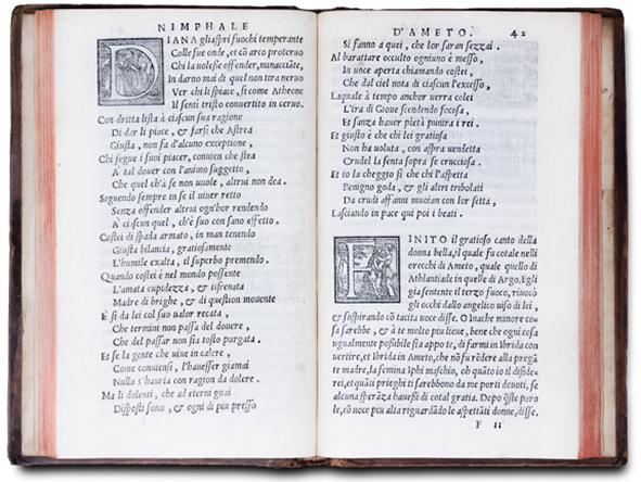 Ameto. Comedia delle nimphe fiorentine. Con la dichiaratione de I …