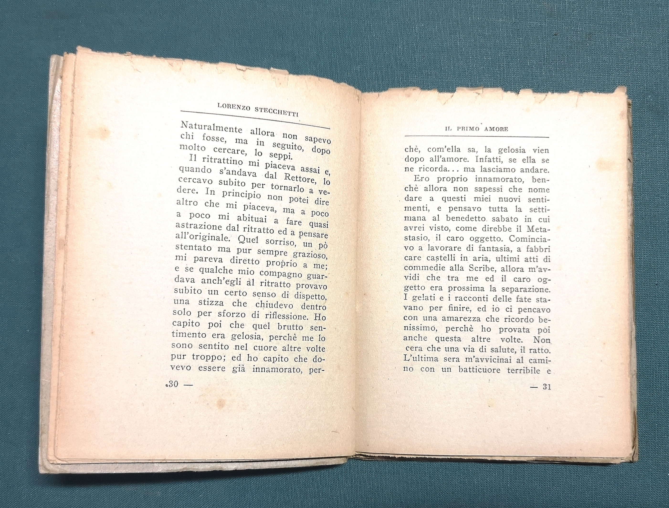 Amori. Il primo amore, ultimo amore ed altri brevi racconti.